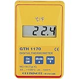 Greisinger GTH 1170 Präzisionsthermometer Schnellreaktion Temperaturmesser -65 bis +1150 °C