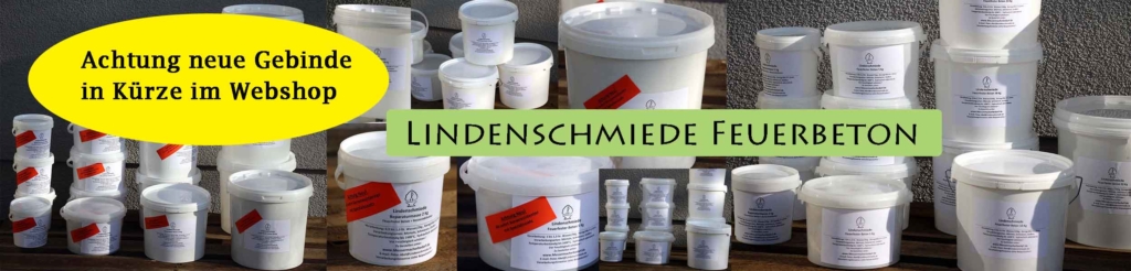 Neue Gebinde Feuerbeton